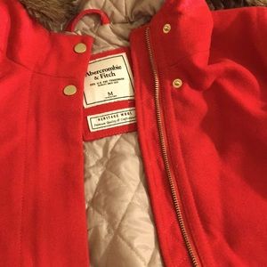 Abercrombie and Fitch wool coat